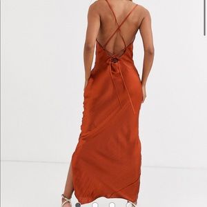 ASOS maxi slip dress EUC